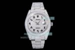 Perfect Replica Rolex Datejust II Arabic Numerals Men 41MM Diamond Watch